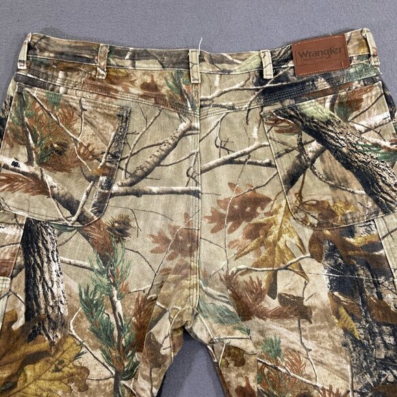 Wrangler Pro Gear Camo Pants Men's Size 42x30 Hunter Real Tree PG040AP - Picture 3 of 10